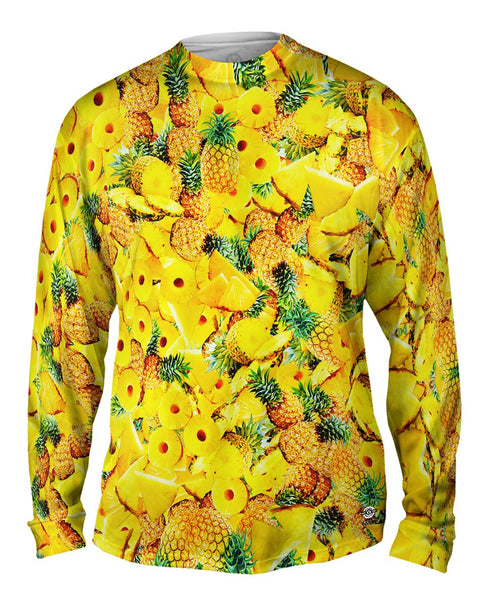 Pineapple Fiesta Jumbo Mens Long Sleeve