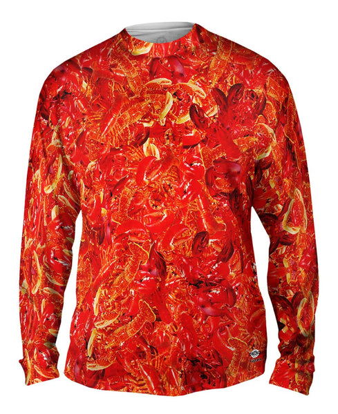 Maine Lobster Feast Jumbo Mens Long Sleeve