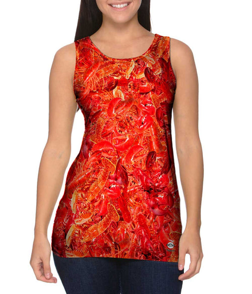 Maine Lobster Feast Jumbo&nbsp;Womens Tank Top