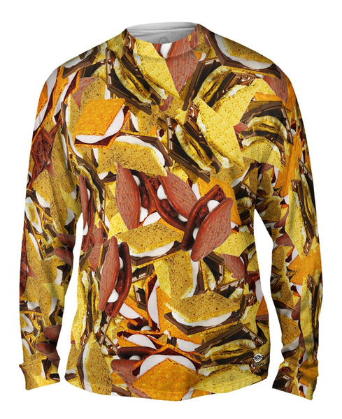 Some More Smores Jumbo Mens Long Sleeve