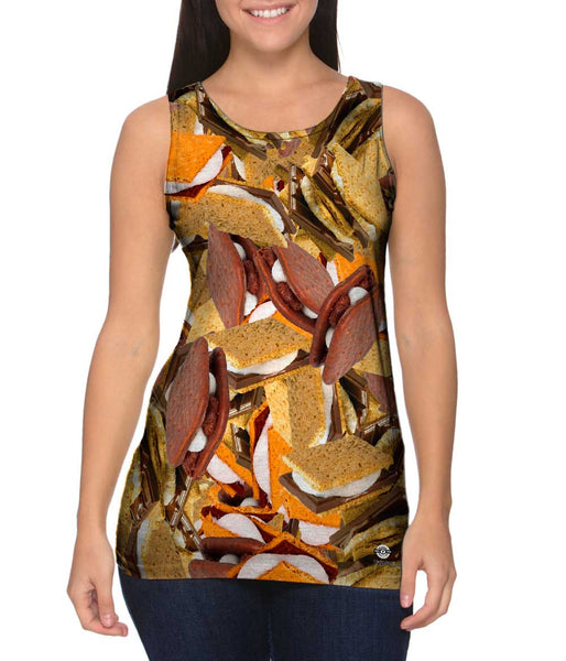 Some More Smores Jumbo Womens Tank Top