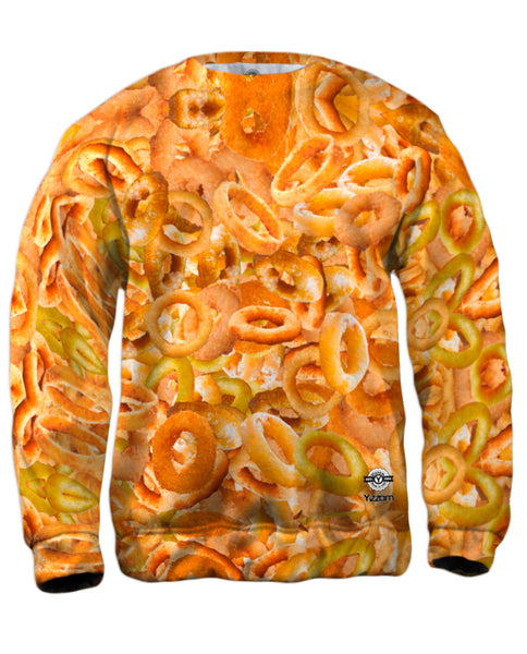Onion Ring Feast Jumbo Mens Sweatshirt