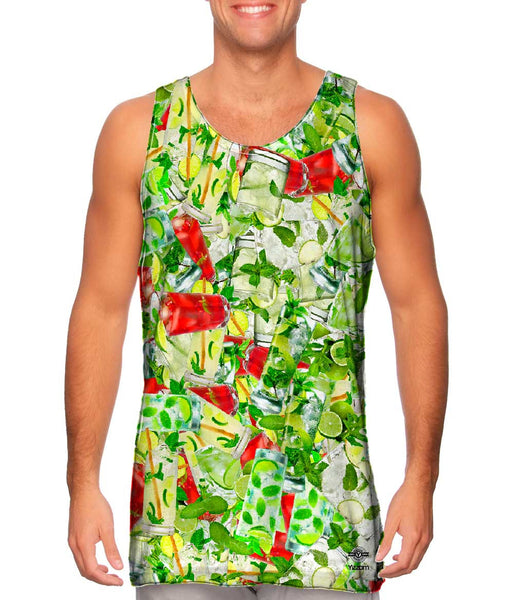 Mojito Afternoon Jumbo Mens Tank Top