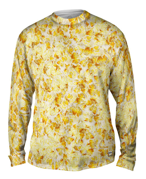 Movie Night Popcorn Jumbo Mens Long Sleeve