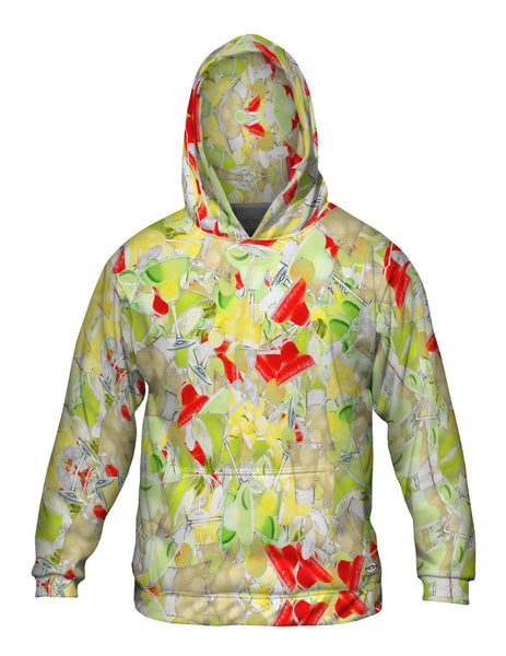 Margarita Sunset Time Jumbo Mens Hoodie Sweater