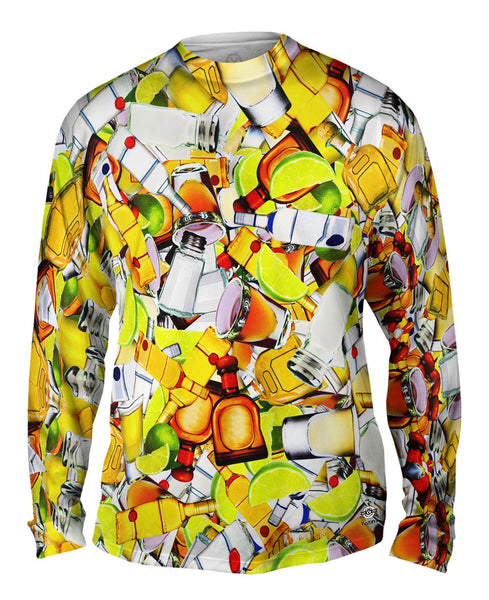 Tequila Shots Type Of Night Mens Long Sleeve