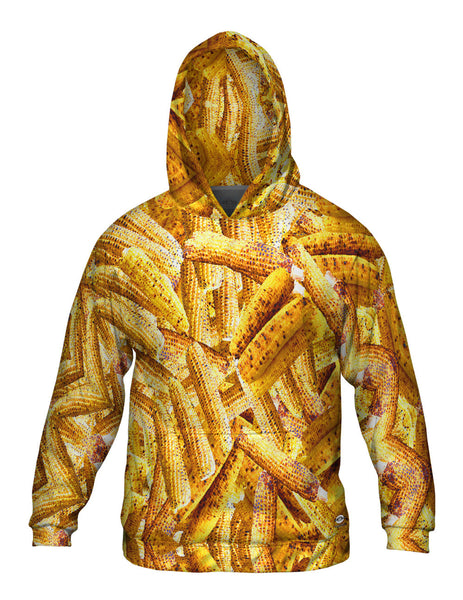 Country Grilled Corn Mens Hoodie Sweater