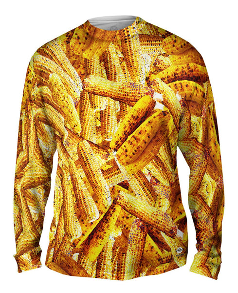 Country Grilled Corn Mens Long Sleeve