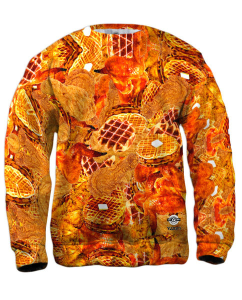 Southern Chicken And Waffles Mens Sweatshirt