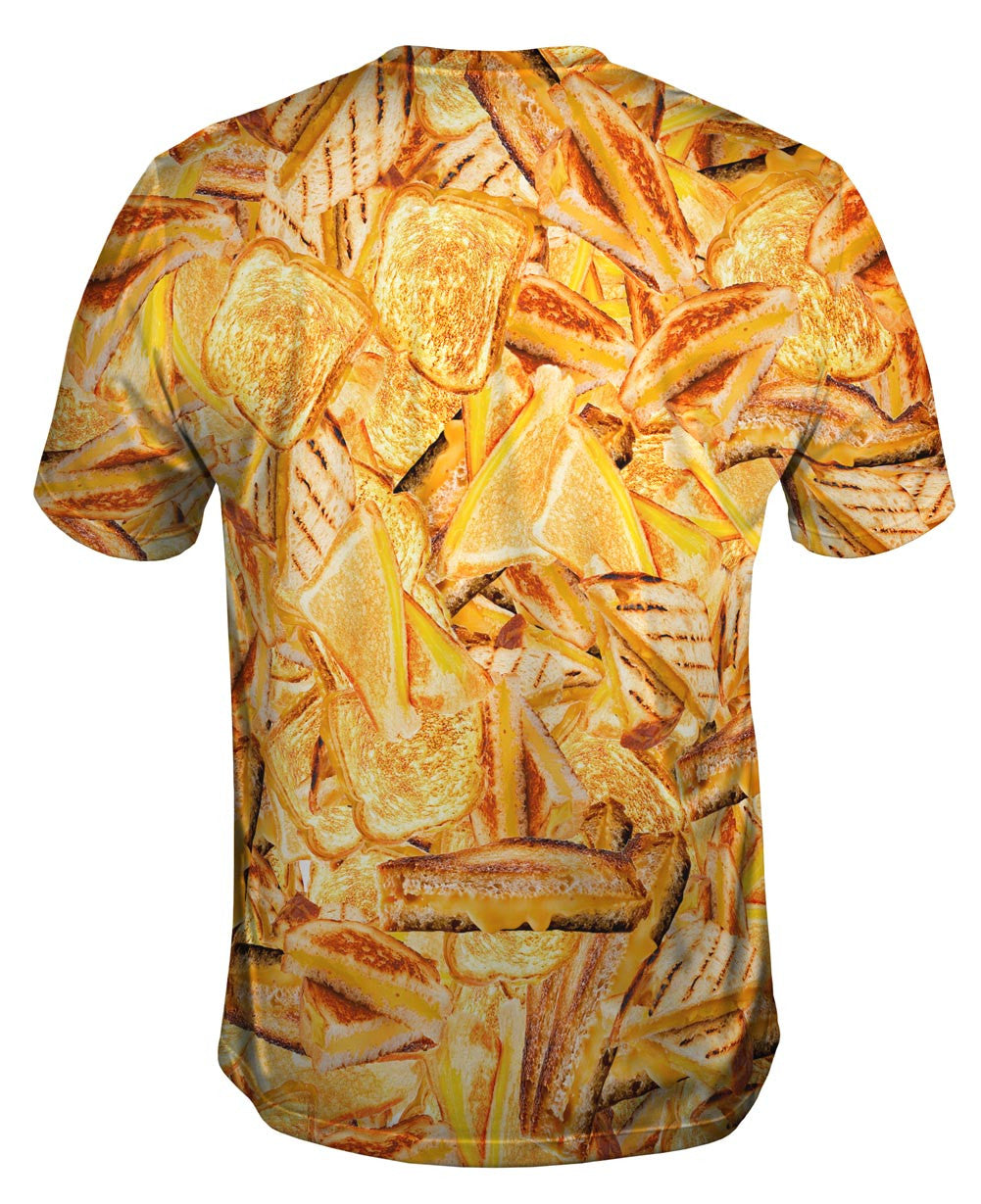 Hot Grilled Cheese Mens T-Shirt | Yizzam