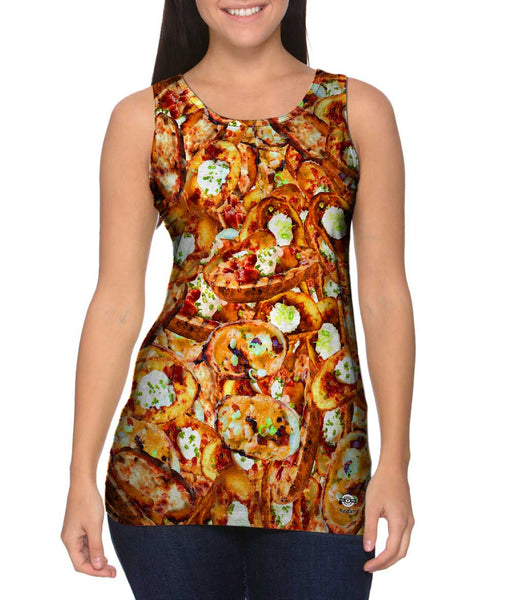 Crunchy Potato Skins Womens Tank Top
