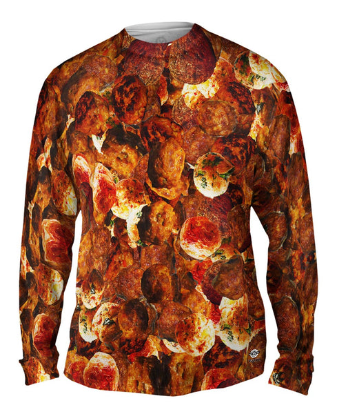 Italian Meat Balls Mens Long Sleeve