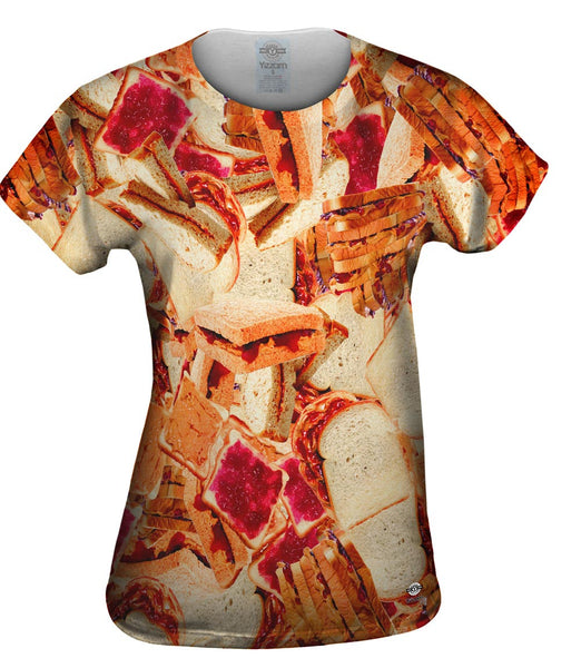 Peanut Butter Jelly Lunch Womens Top