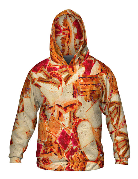 Peanut Butter Jelly Lunch Mens Hoodie Sweater