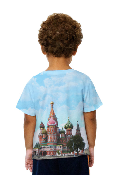 Kids St Basils Cathedral Moscow Kids T-Shirt
