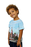 Kids St Basils Cathedral Moscow
