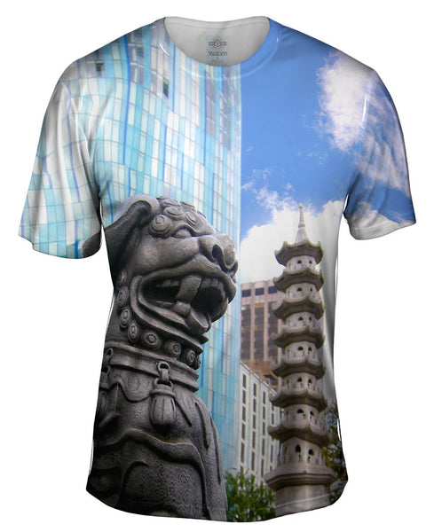 Guardian Dog Chinese Quarter Mens T-Shirt