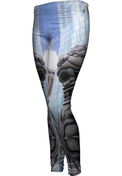Guardian Dog Chinese Quarter Womens Leggings