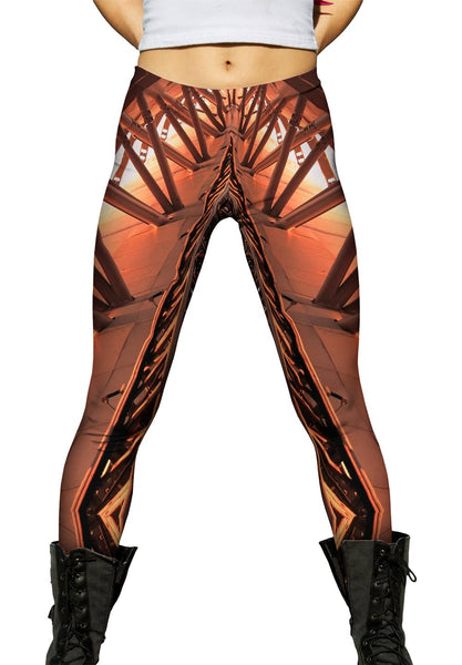 Tower In Glasgow Womens Leggings