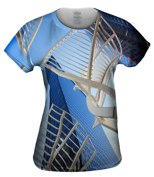 Abstract Structure Canada Womens Top