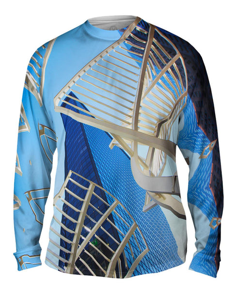 Abstract Structure Canada Mens Long Sleeve