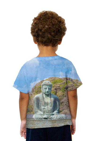 Kids Great Buddha Of Kamakura Kids T-Shirt