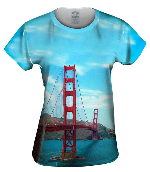 Golden Gate Bridge San Francisco Womens Top