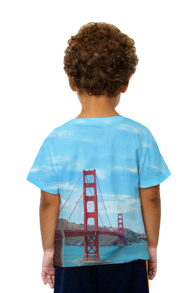Kids Golden Gate Bridge San Francisco Kids T-Shirt