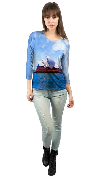 Sydney Opera House&nbsp;Womens 3/4 Sleeve
