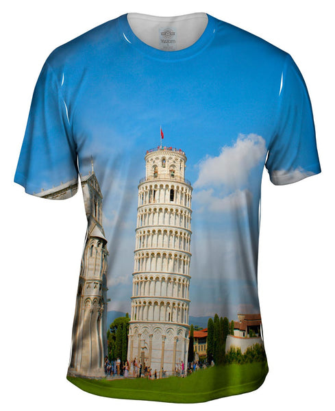 Tower Of Pisa Italy Mens T-Shirt