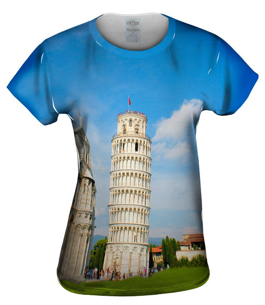 Tower Of Pisa Italy Womens Top