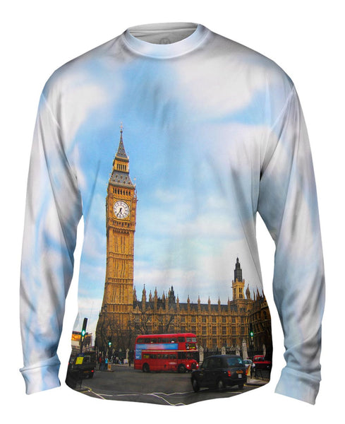 Houses Of Parliament London Mens Long Sleeve
