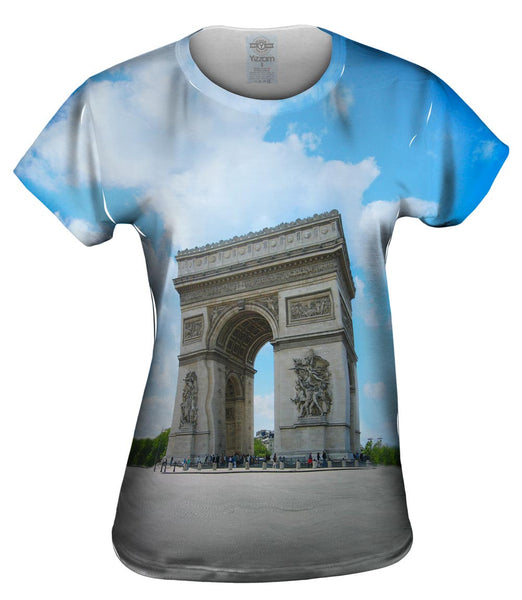 Arc De Triomphe Paris Womens Top
