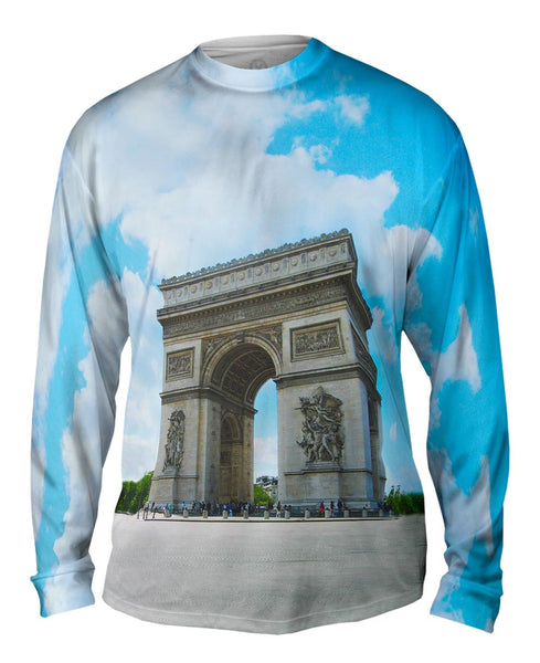 Arc De Triomphe Paris Mens Long Sleeve