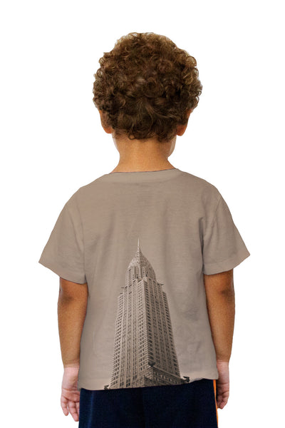 Kids Historic Chrysler Building New York Kids T-Shirt