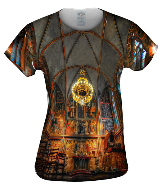 Prague Cathedral Womens Top