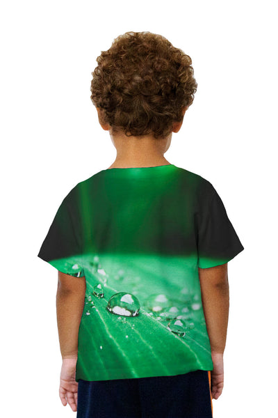 Kids Water Drop Leaf Kids T-Shirt