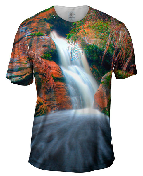 Tajor Waterfall Mens T-Shirt
