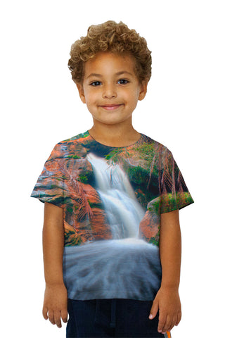 Kids Tajor Waterfall