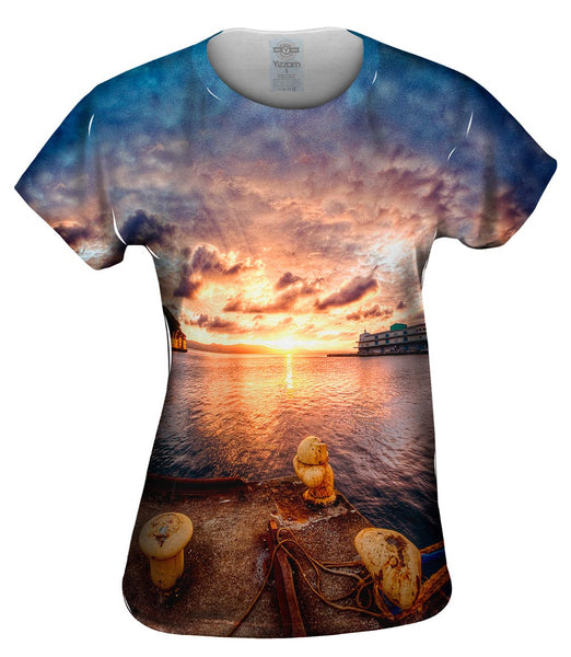 Sunset Dock Port Womens Top