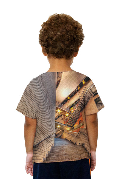 Kids Upstairs Run Kids T-Shirt