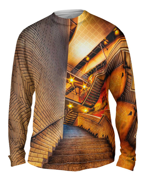 Upstairs Run Mens Long Sleeve