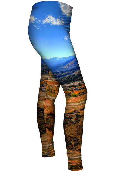 Colorado Springs Valley Womens Leggings
