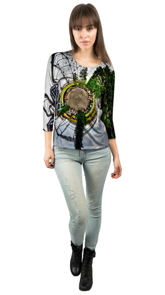 Roller Coaster Planet&nbsp;Womens 3/4 Sleeve