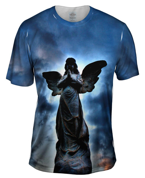 Cemetery Angel Mens T-Shirt