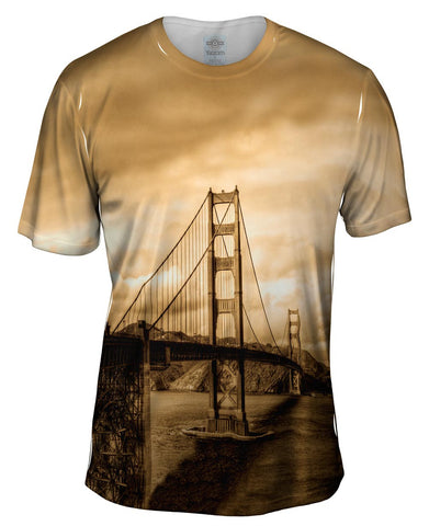 Golden Gate In Sepia