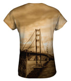 Golden Gate In Sepia