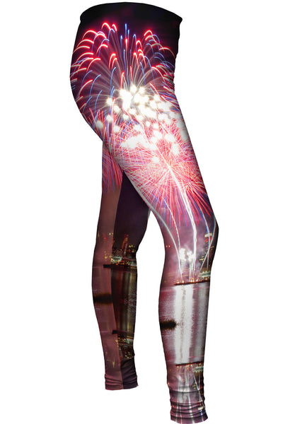 Fireworks Fun Womens Leggings