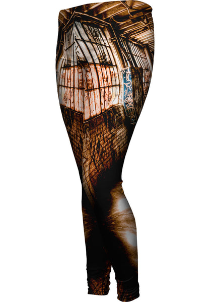 Graffiti Walls Womens Leggings