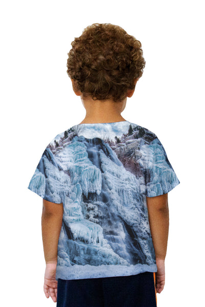 Kids Ice Falls Kids T-Shirt